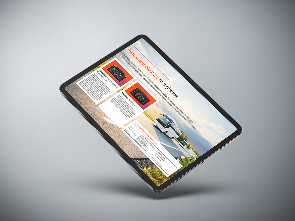 Verkaufsliteratur | Aumovio