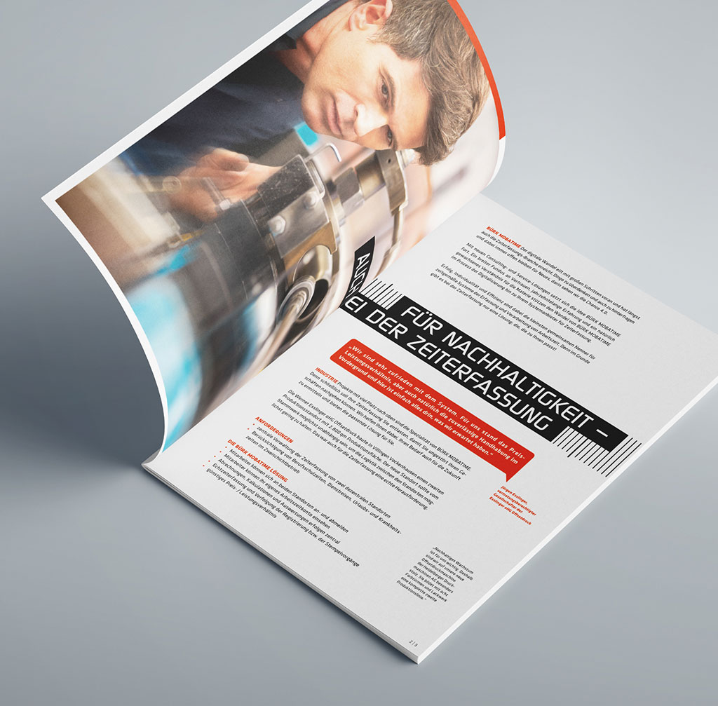 Verkaufsliteratur | Bürk-Mobatime