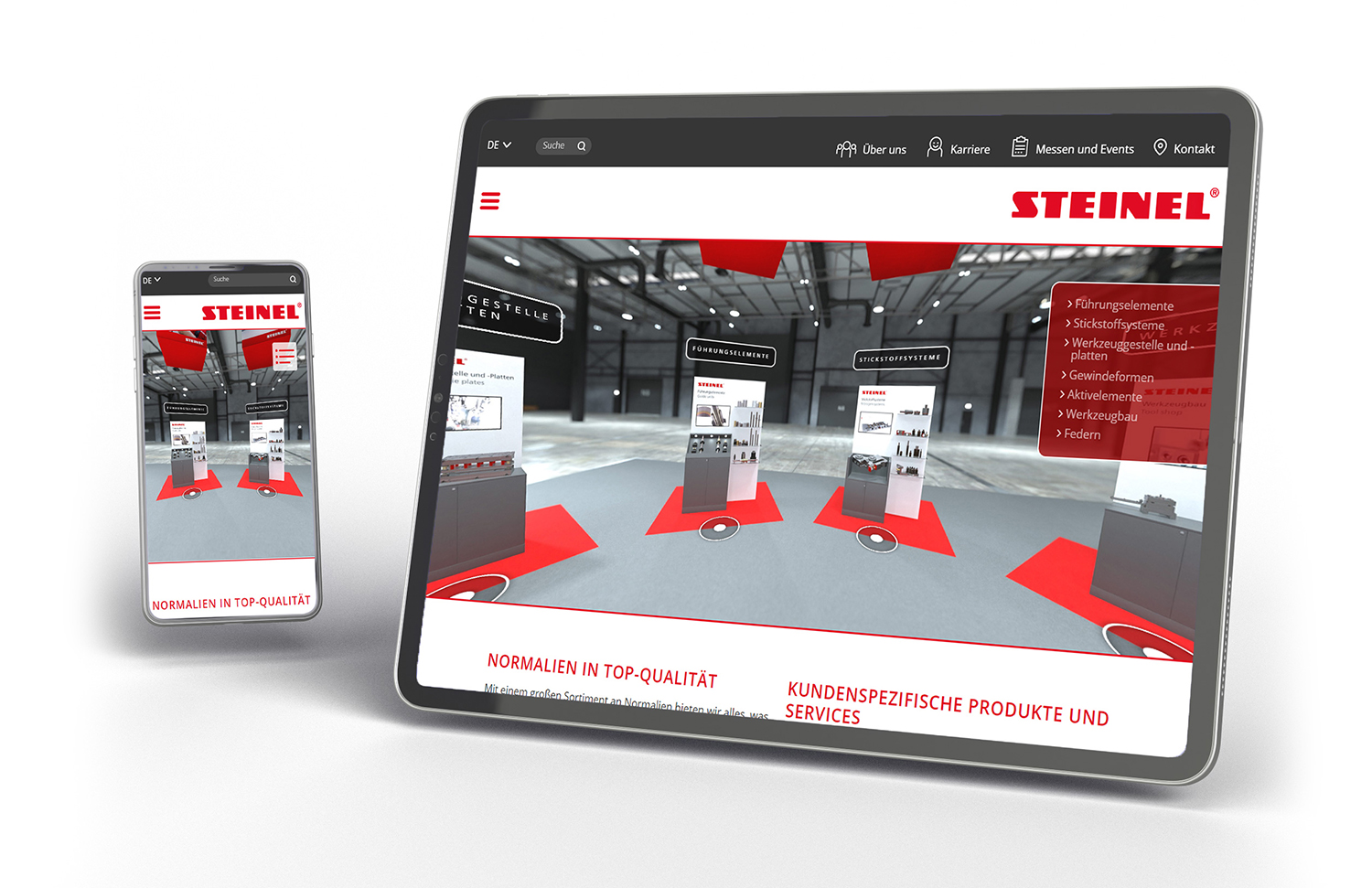 STEINEL | Innovatives Website-Konzept