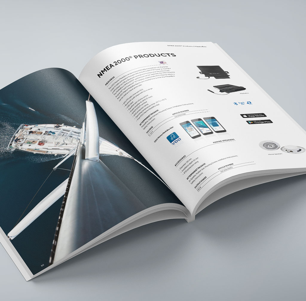 Kataloge | VDO Marine